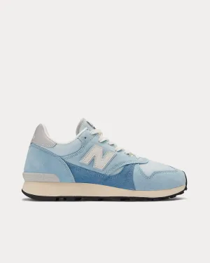 475 Quarry Blue / Chrome Blue / Heron Blue Low Top Sneakers