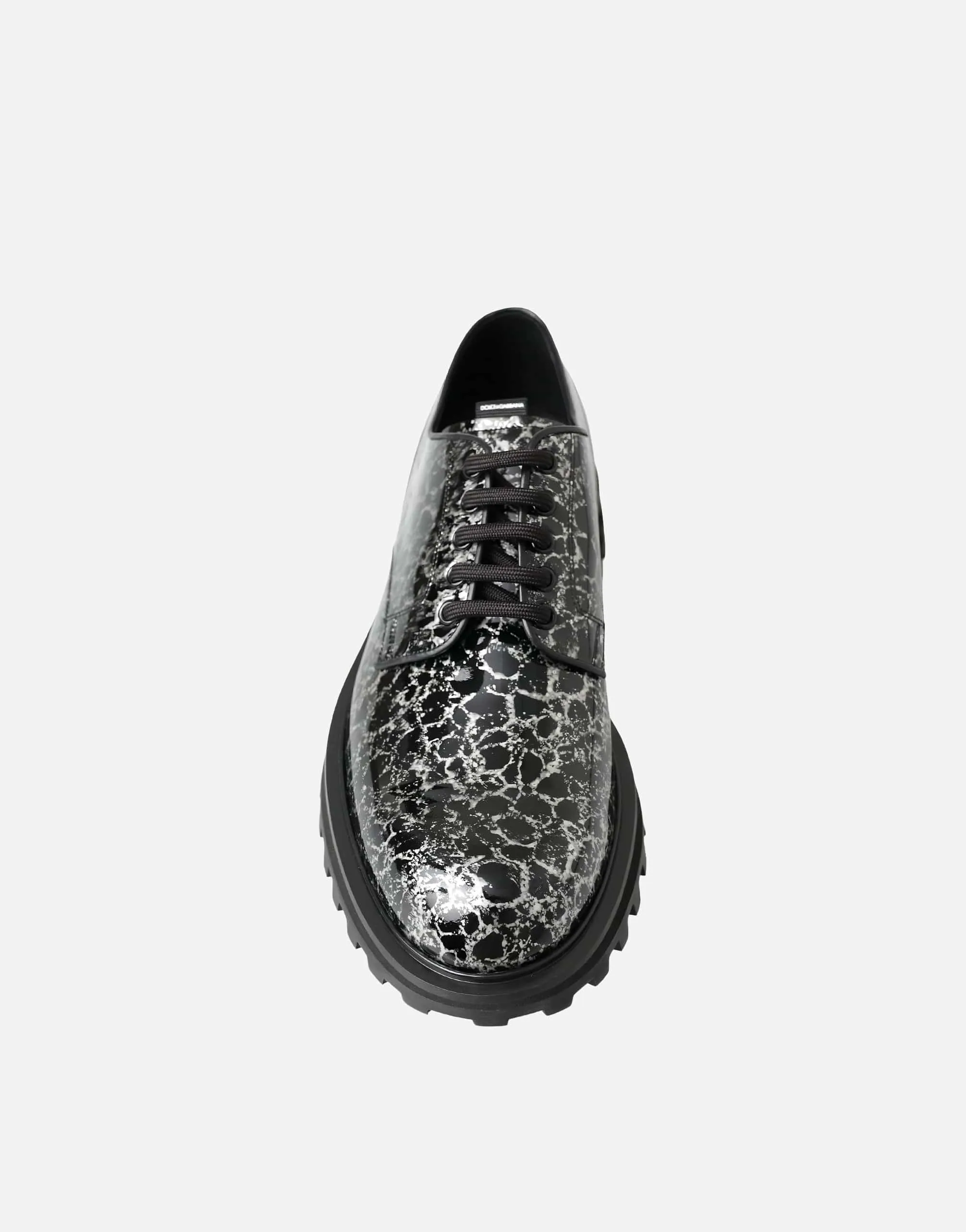 All-Over Print Derby Shoes