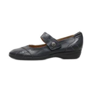 Andrefia Ballerinas Leather Black Colour For Women