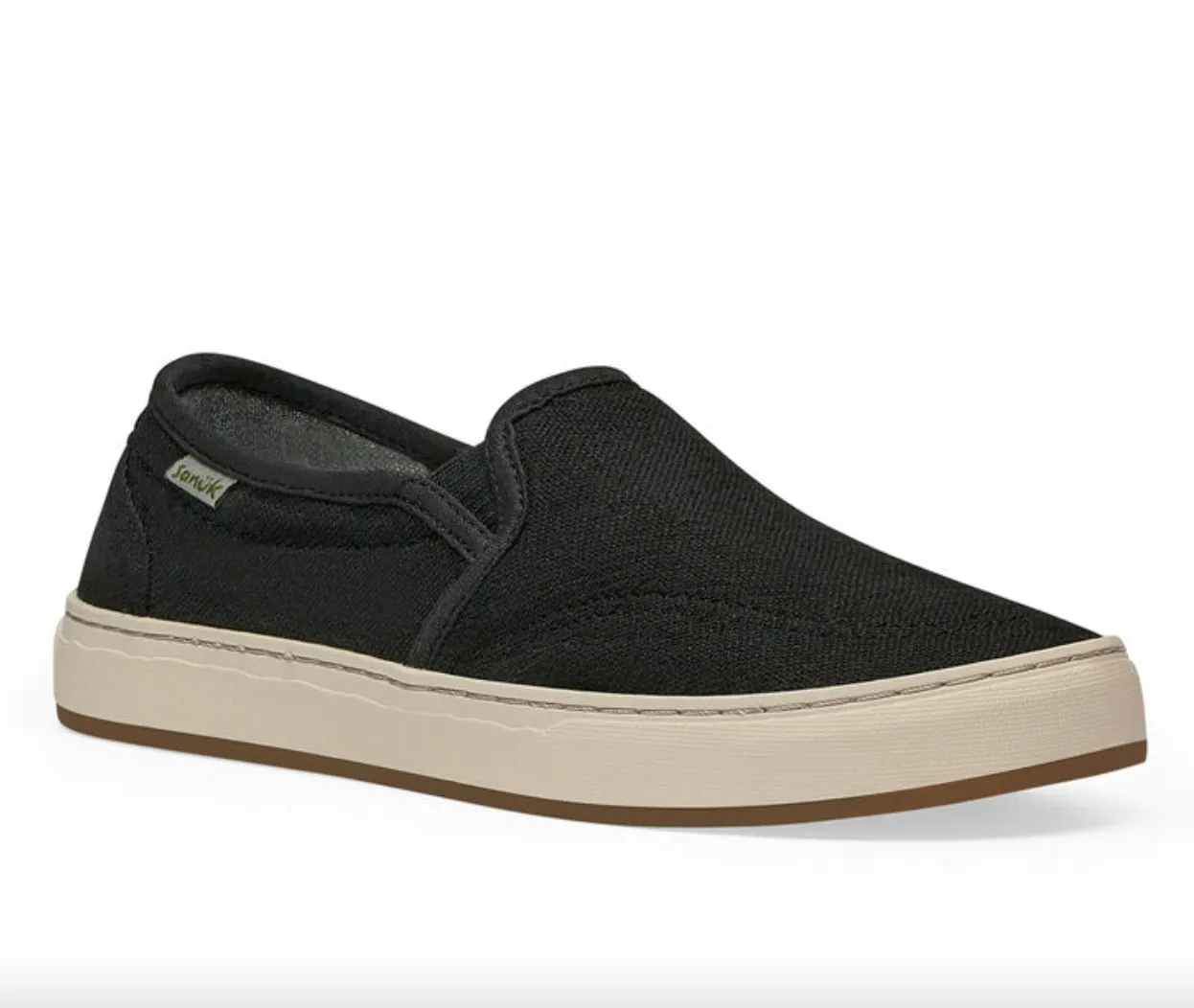 AVERY HEMP WASHED BLACK