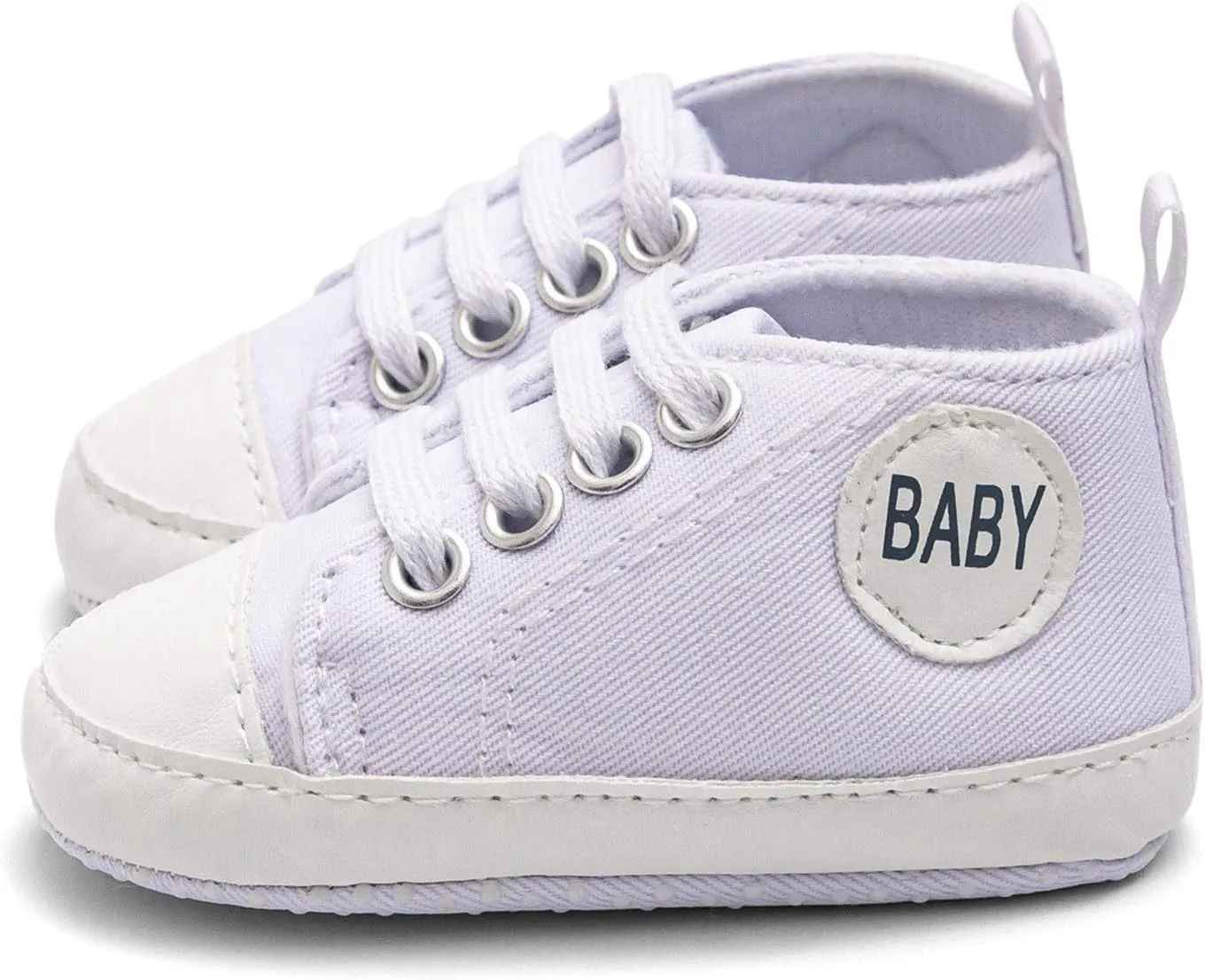 Baby Boys Girls Lace-Up Flat Sneaker Toddler Soft Breathable Cozy Non Slip Sport Shoes First Walking Fashion Shoes
