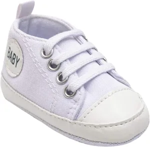 Baby Boys Girls Lace-Up Flat Sneaker Toddler Soft Breathable Cozy Non Slip Sport Shoes First Walking Fashion Shoes