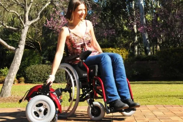 BREEZY P100 Power and Manual Multifunctional Wheelchair