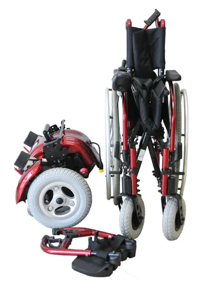 BREEZY P100 Power and Manual Multifunctional Wheelchair