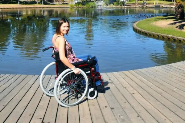 BREEZY P100 Power and Manual Multifunctional Wheelchair