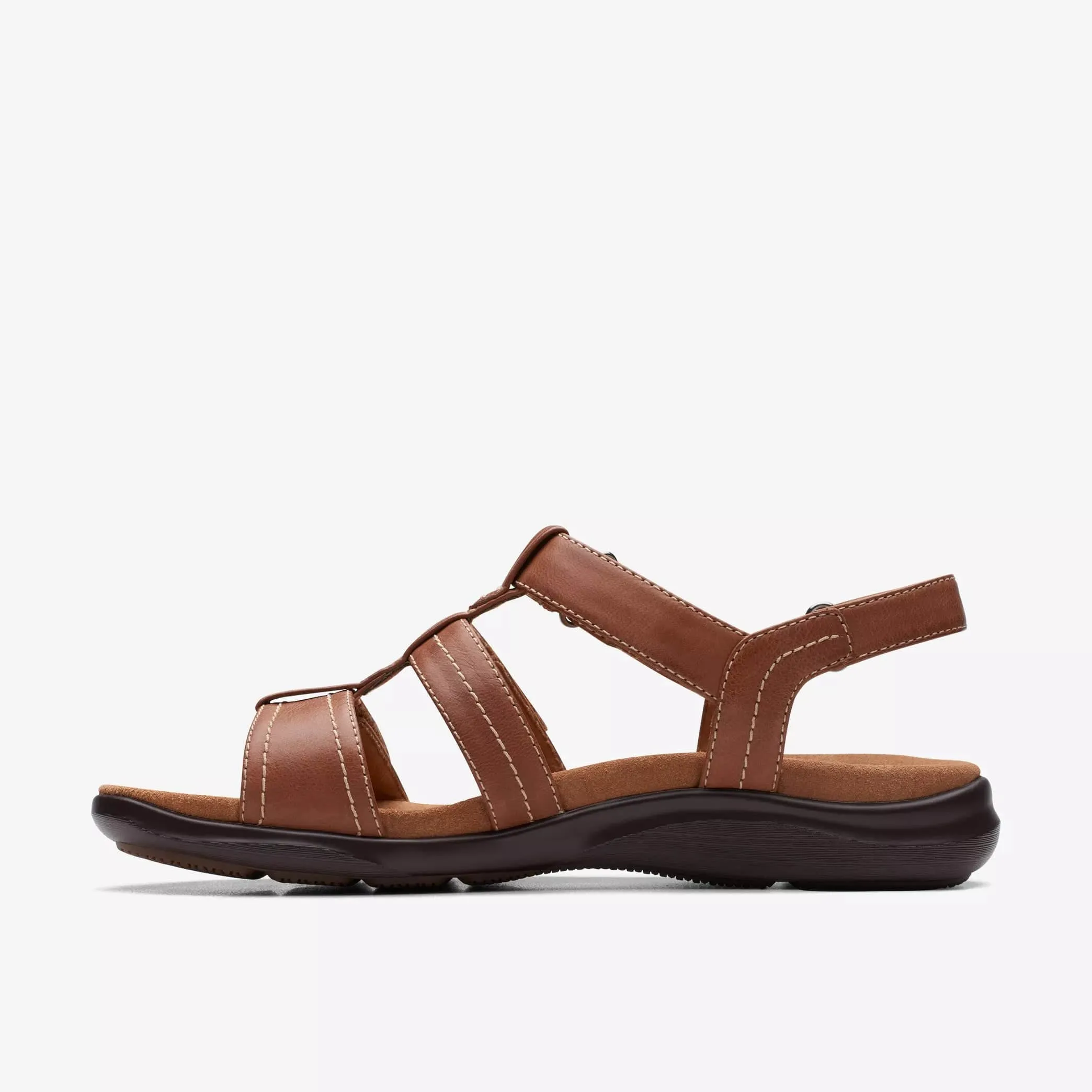 Clarks Women's Kitly Step Sandals- Tan