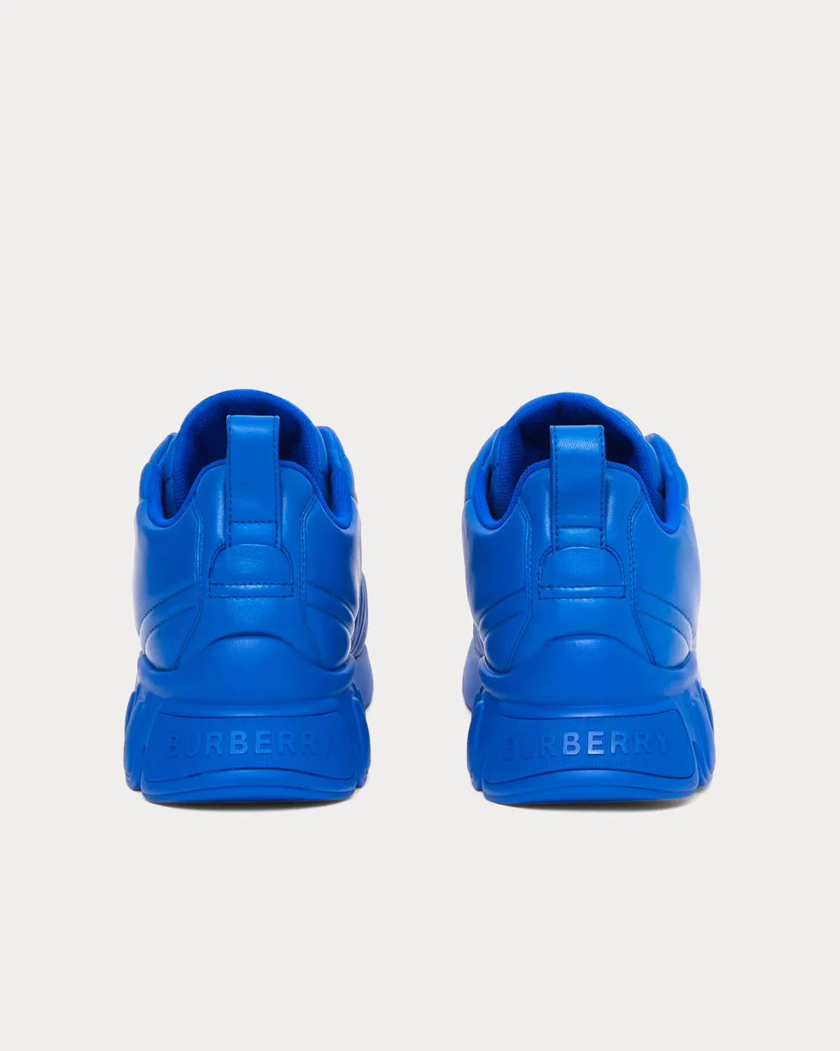 Classic Quilted Leather Deep Marine Blue Low Top Sneakers