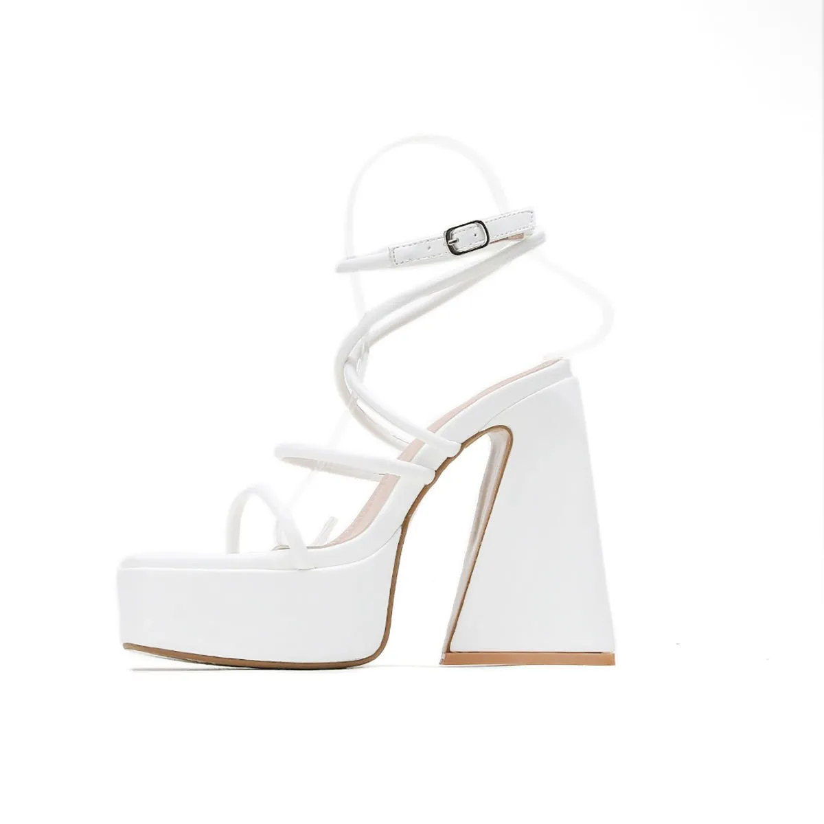 Daphne Candy Block Sandals