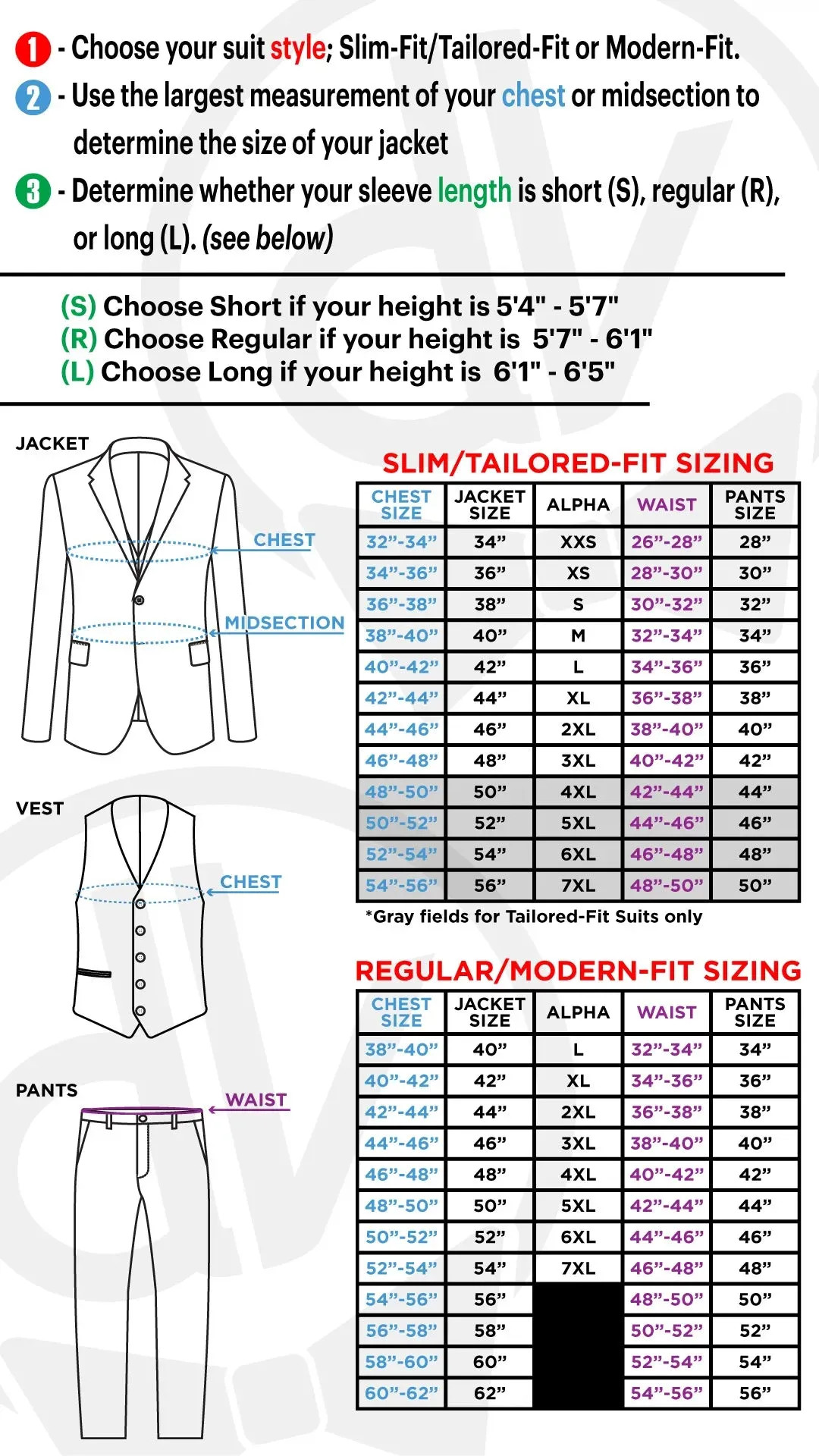 Darius | Red 2-Piece Double-Breasted Tailored-Fit Tuxedo