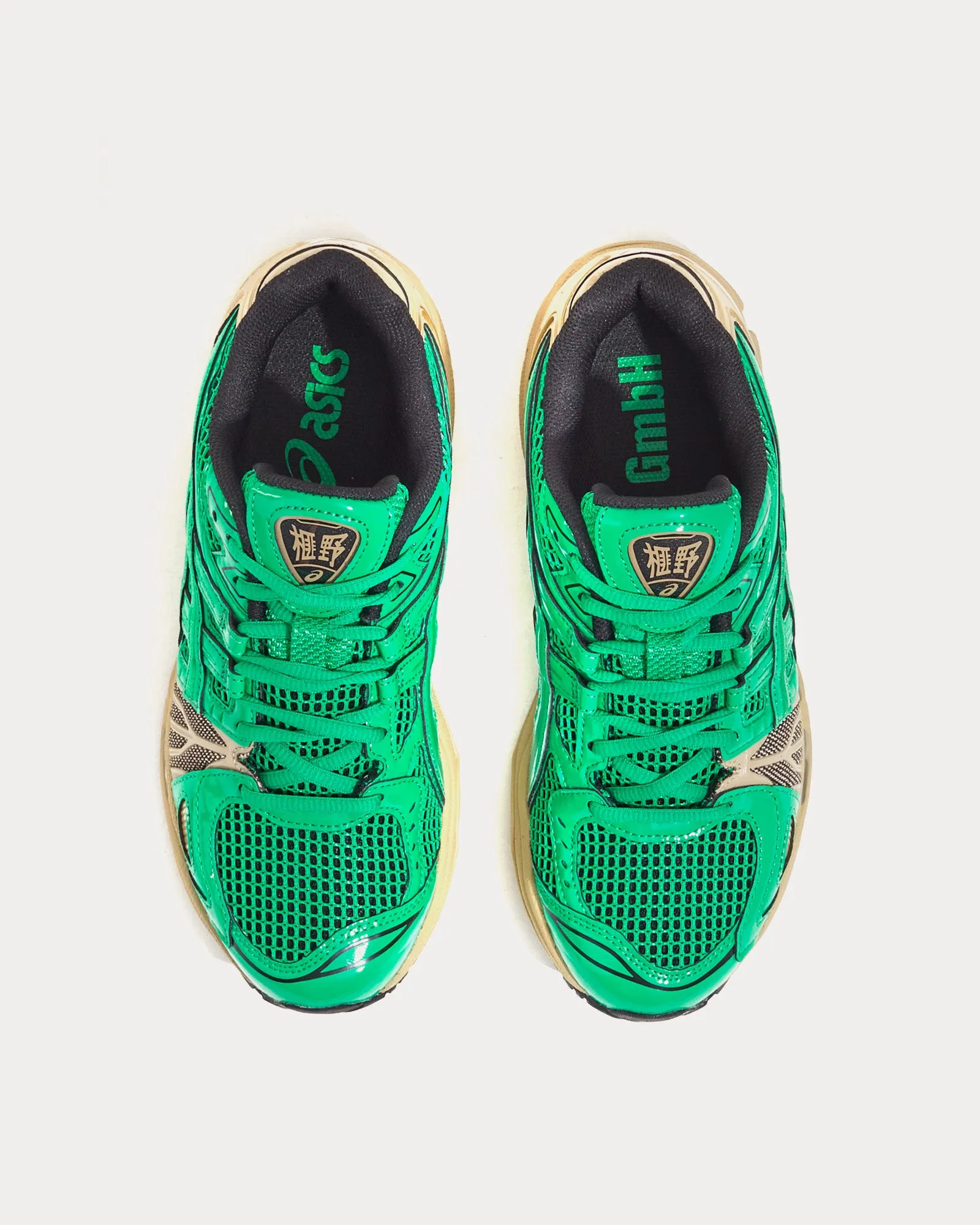 Gel-Kayano Legacy Green / Gold Low Top Sneakers