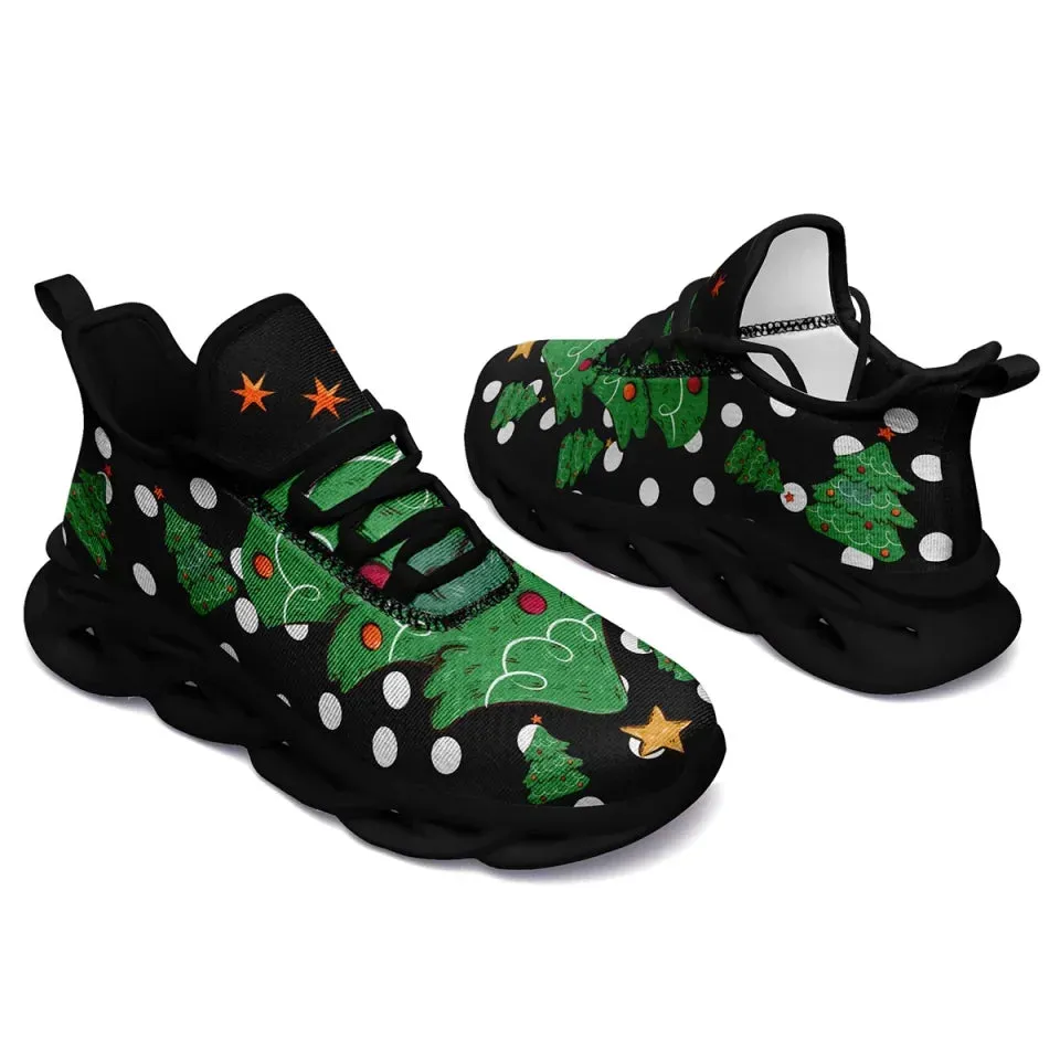 Men's Christmas theme sneakers maxsoul Personalized MaxSoul Sneakers