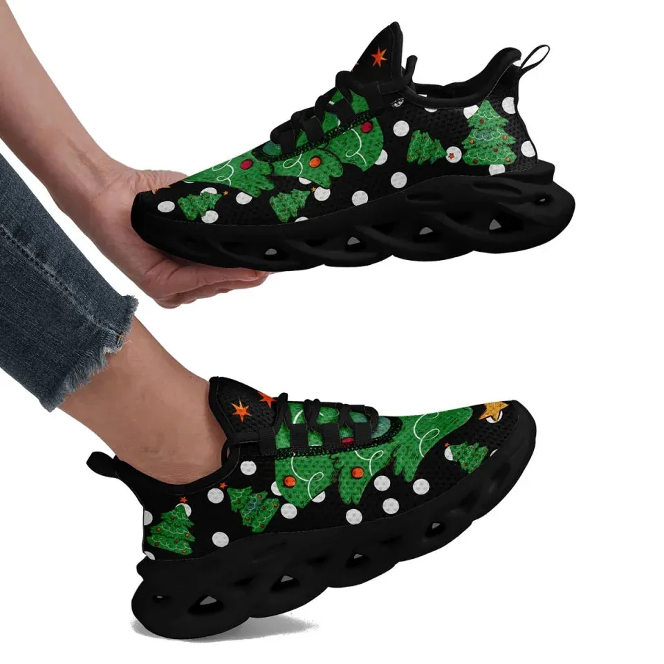 Men's Christmas theme sneakers maxsoul Personalized MaxSoul Sneakers