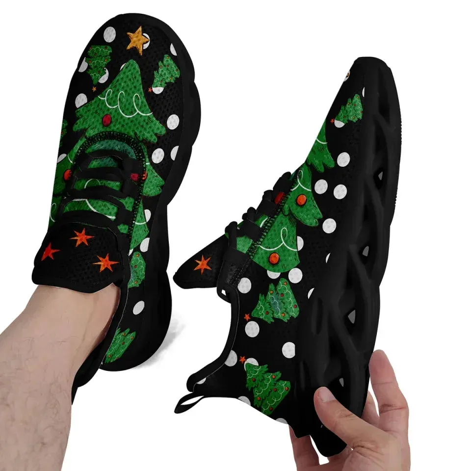 Men's Christmas theme sneakers maxsoul Personalized MaxSoul Sneakers
