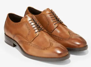 Modern Essentials Wingtip Oxford - BRITISH TAN