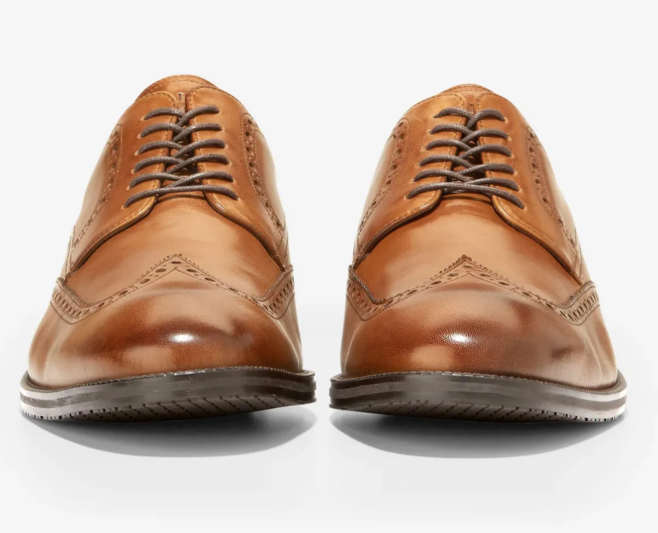 Modern Essentials Wingtip Oxford - BRITISH TAN