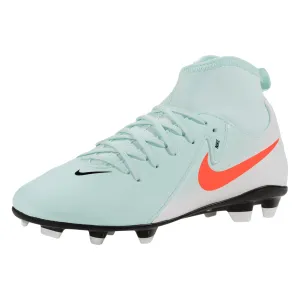Nike Junior Phantom Luna II Club FG/MG Soccer Cleat Mint/Atomic Red/Off Noir