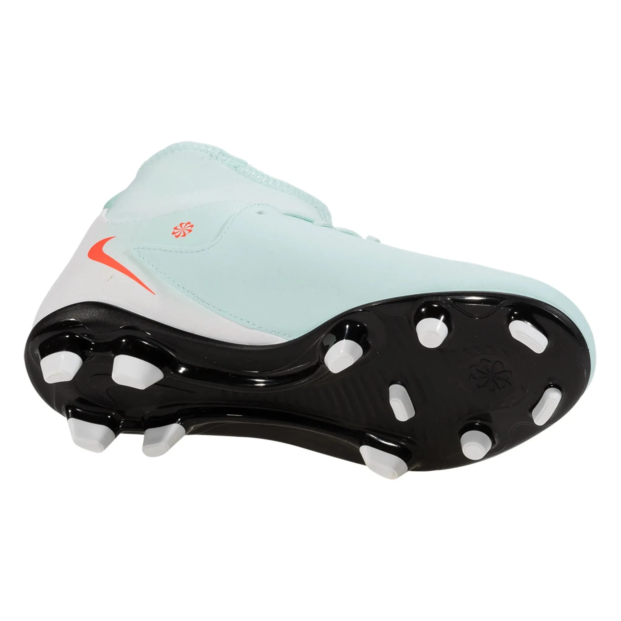 Nike Junior Phantom Luna II Club FG/MG Soccer Cleat Mint/Atomic Red/Off Noir