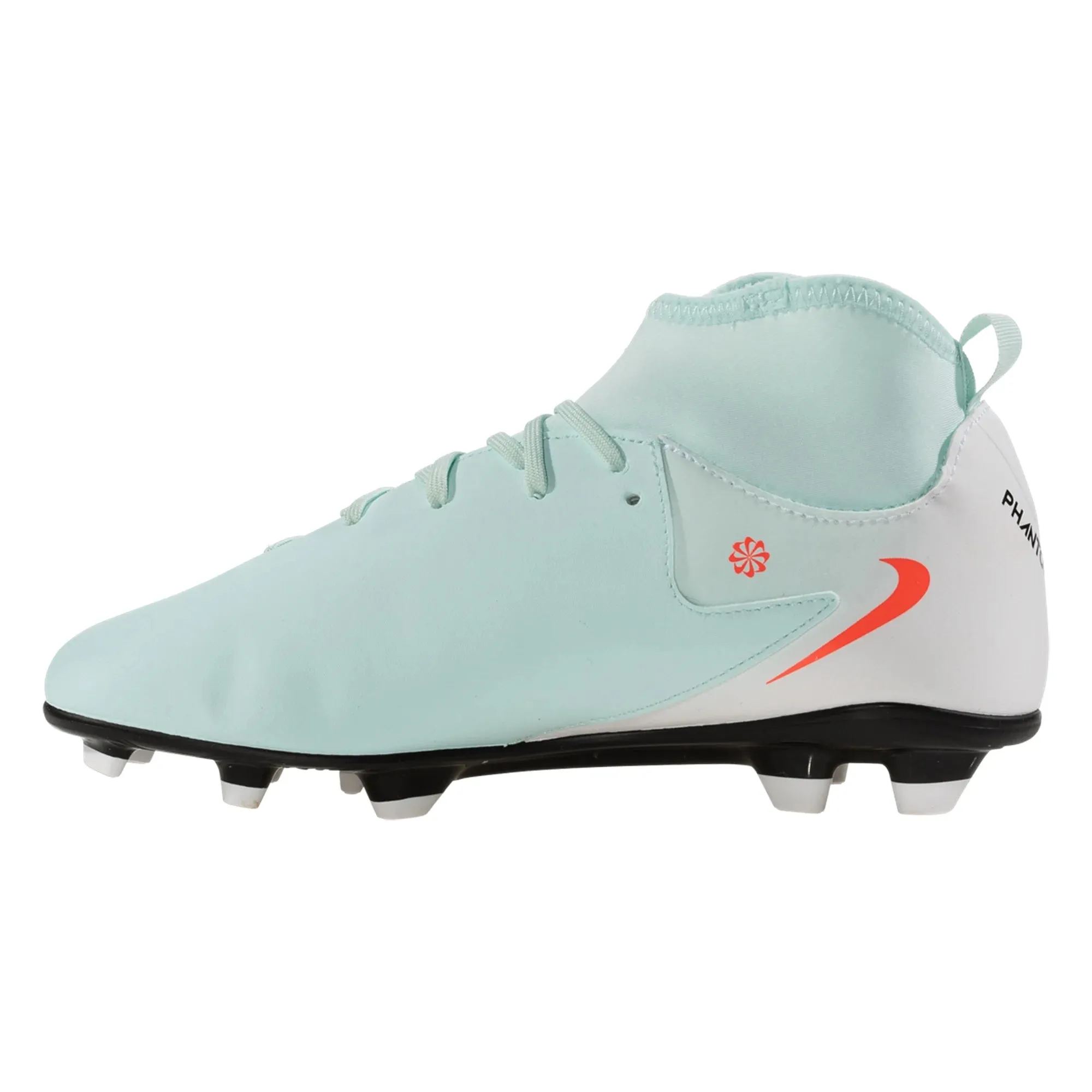 Nike Junior Phantom Luna II Club FG/MG Soccer Cleat Mint/Atomic Red/Off Noir