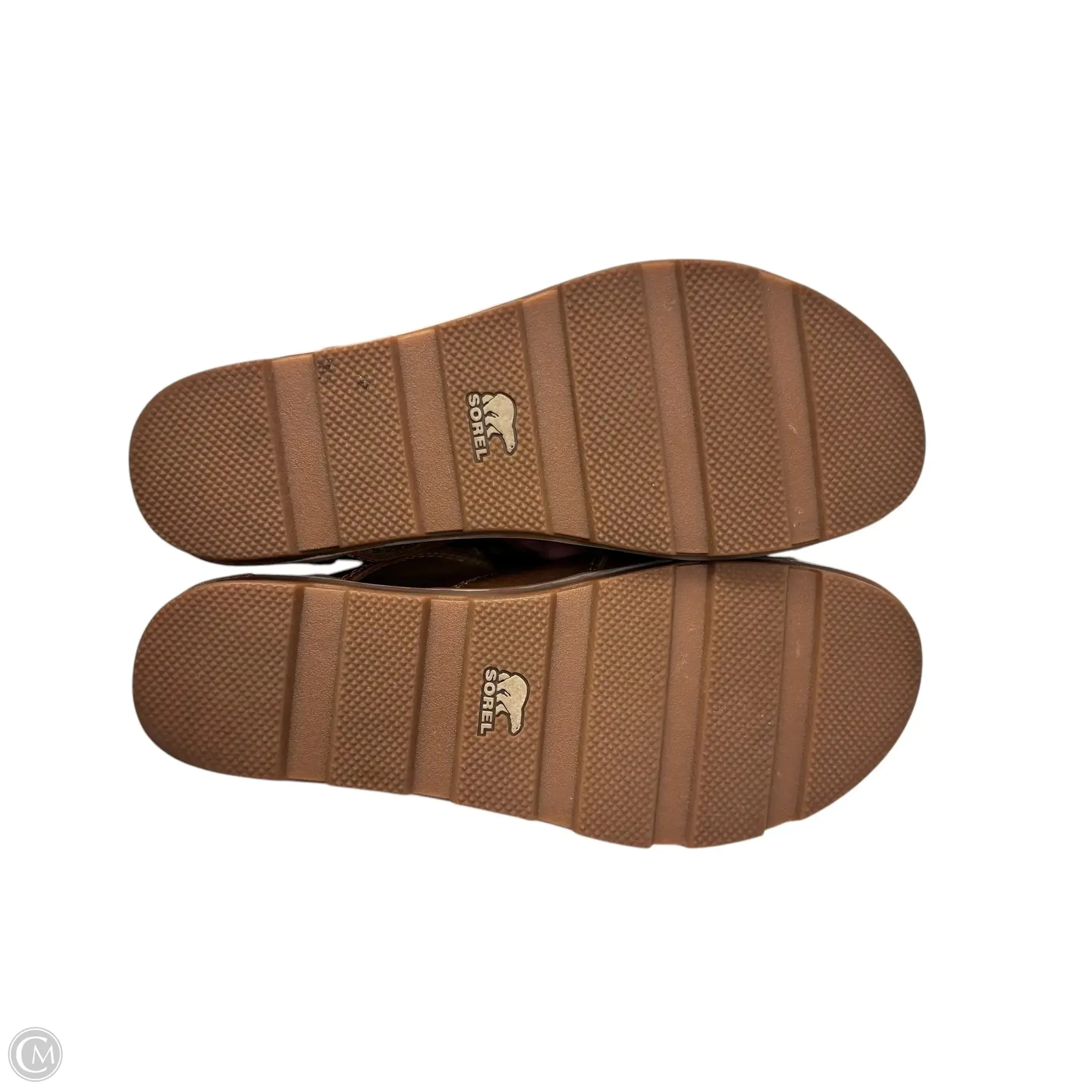 Sandals Flats By Sorel In Tan, Size: 9.5