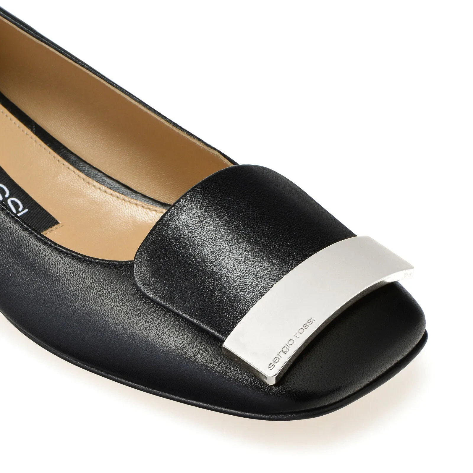 Sr Ballarina Leather Flats (carryover style)