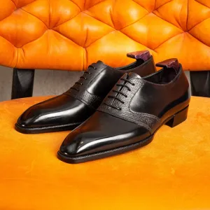 Tan Leather Dapper Derby Woodford Balmoral Toe Cap Oxfords