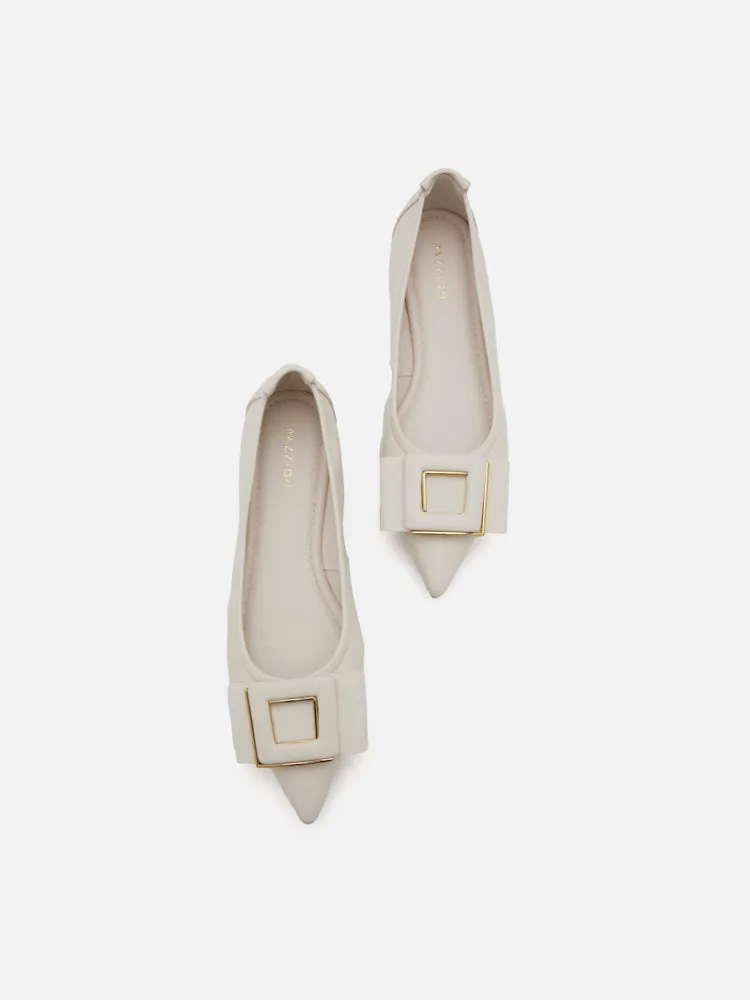 Wilma Bow Pointed Toe Flats
