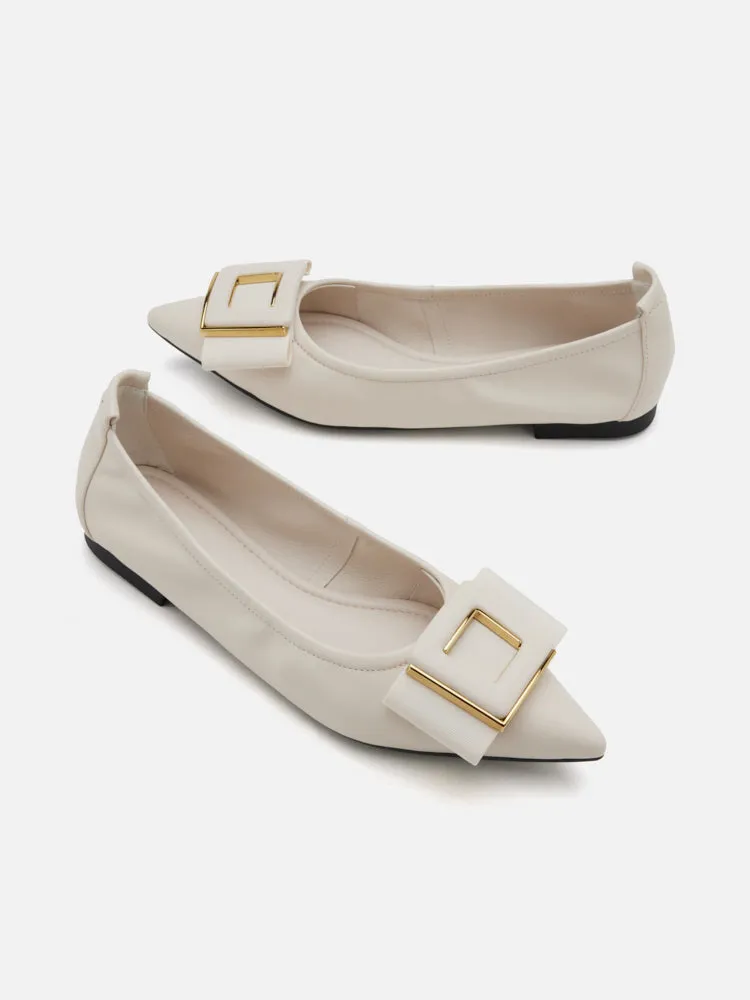 Wilma Bow Pointed Toe Flats