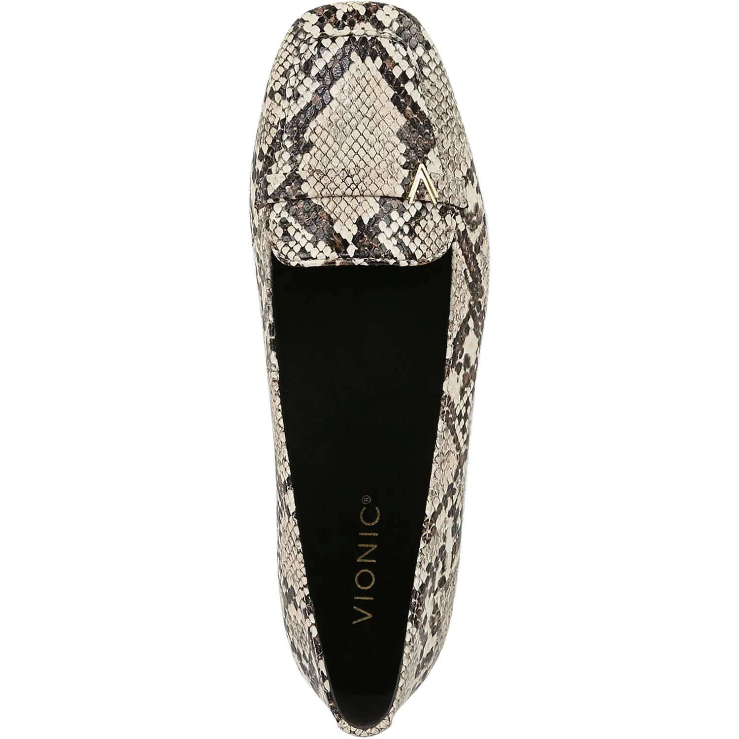 Women's Vionic Hayes Ivory Multi Snake Embossed Leather
